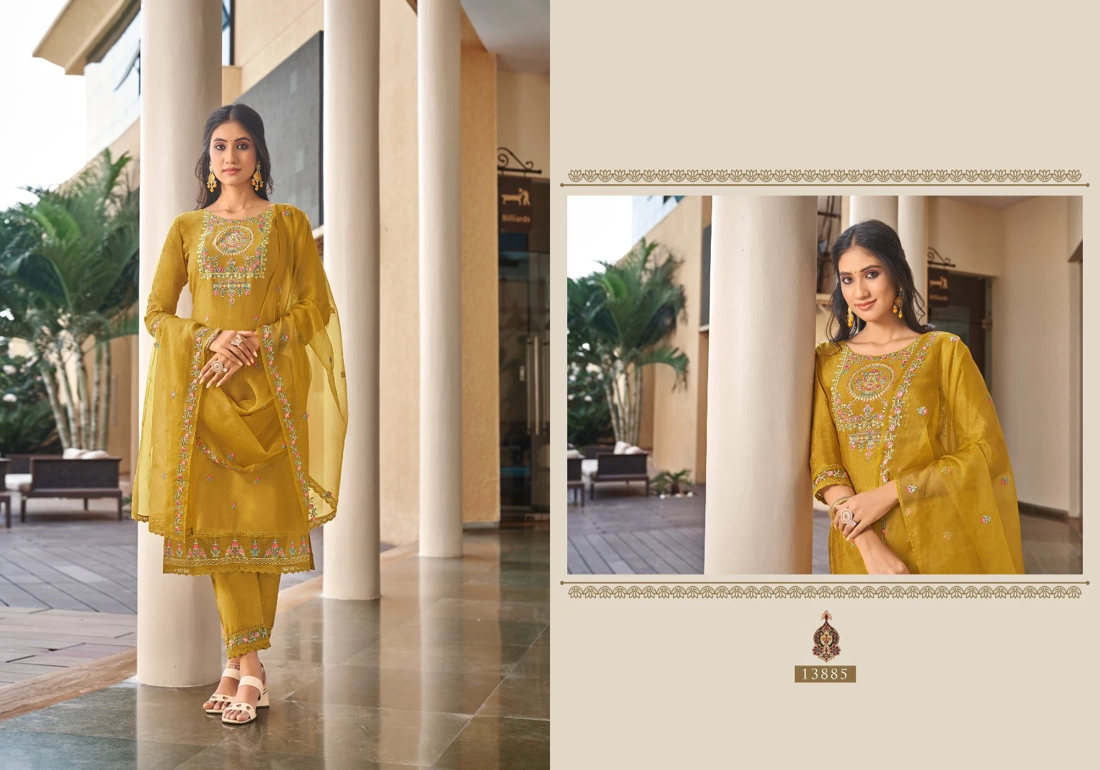 Kalaroop Nirali Dazzle Wholesale Readymade Salwar Suit Catalog — Wholesale Salwar Suits, MPA wholesale from Surat - Gallery Image 3